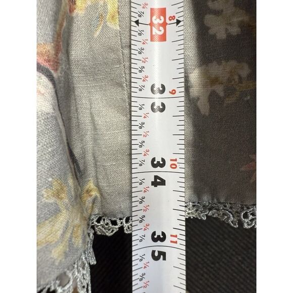 Zimmermann Floral Lace-UpโBack Mini Dress, Size 6 US - Picture 13 of 16